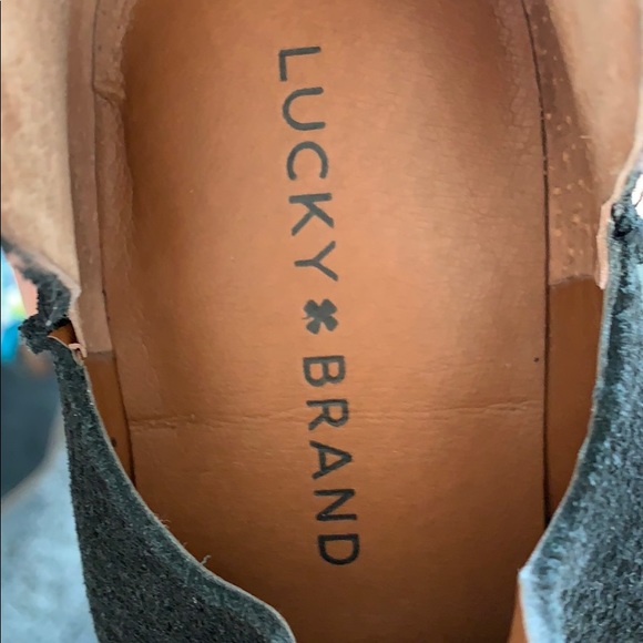 Lucky Brand leather ankle boots - Picture 4 of 4